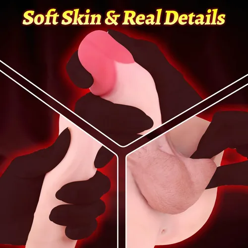 Miniatura 4 de Muñeca sexual masculina para mujeres, juguetes sexuales gay, consolador de torso, juguete sexual para hombres, muñeca sexual gay con pene, anal