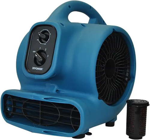 Miniatura 2 de XPower p-450at Freshen Aire 1/3 HP perfumado Ambientador de aire mover con Daisy Chain, temporizador y abalorio Refill, 1