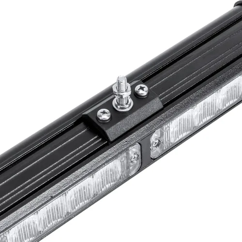 Miniatura 6 de LAMPHUS SolarBlast SBLS104 barra de luces LED de alerta de emergencia e indicación de tránsito, 47 pulgadas, 40 W - ÁMBAR AZUL, ámbar / blanco