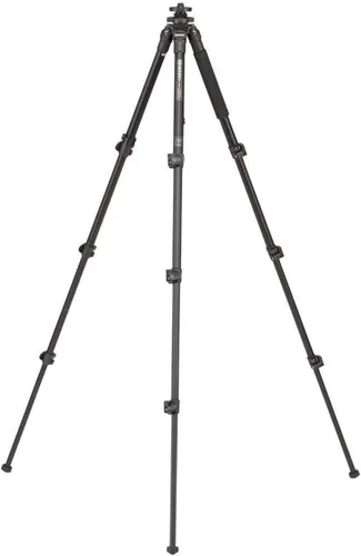 Miniatura 4 de Benro Adventure Trípode de aluminio – Trípode de viaje ligero de 4 secciones con cerraduras abatibles, columna central reversible, pies