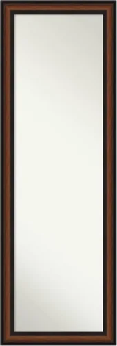 Miniatura 10 de Amanti Art Espejo de longitud completa cereza para puerta, 52 x 18 pulgadas, espejo de pared alto y estrecho de color cereza de longitud completa