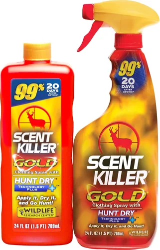 Miniatura 9 de Wildlife Research Gold Combo de repuesto de 1 Galón de Scent Killer