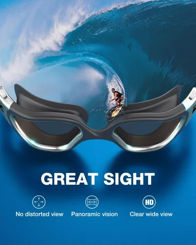 Miniatura 5 de ZIONOR Gafas de natación, G1 Ultra fotocromáticas polarizadas gafas de natación para hombres y mujeres