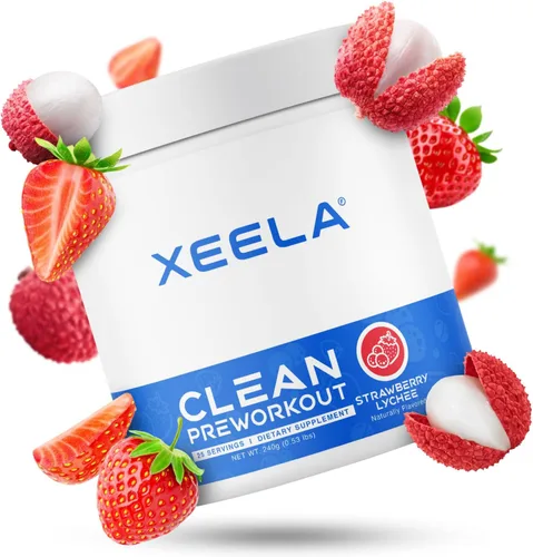 Miniatura 8 de XEELA Pre entrenamiento - Limpio y probado - Sin nerviosismo, seguro y natural - Aumenta la energía termogénica, la concentración y la resistencia