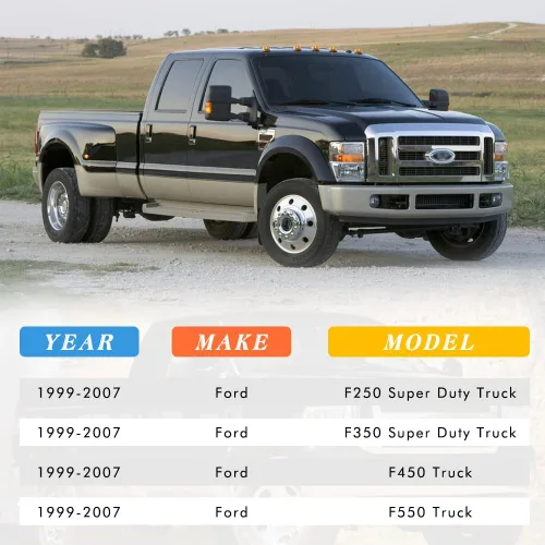 Miniatura 5 de A ABIGAIL Conjunto de portador de cabrestante de neumático de repuesto compatible con Ford F250 F350 Super Duty F450 F550 1999-2007 Reemplaza