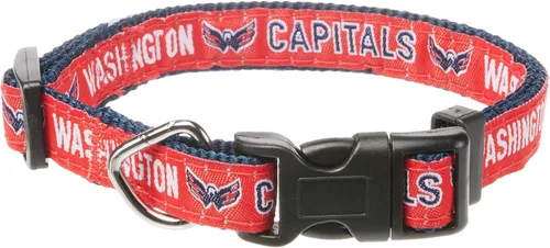Miniatura 9 de Collar Pets First NHL para perros y gatos. ¡Ajustable, lindo y elegante! ¡El collar definitivo para fanáticos del hockey! Pittsburgh Penguins