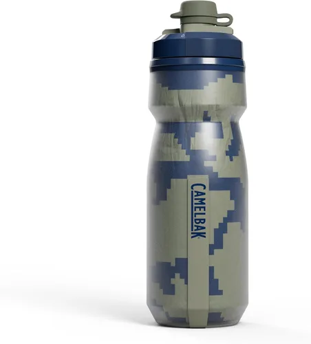 Miniatura 9 de CamelBak Podium Dirt Series Chill - Botella de agua aislada para bicicleta de montaña, boquilla protegida contra el barro con retención de frío, 21