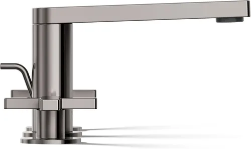 Miniatura 8 de Kohler 73060-3-TT Composed Grifo de lavabo de baño con asas cruzadas, 1.2 gpm, titanio vibrante