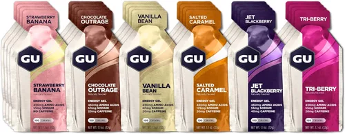 Miniatura 2 de GU Energy Original Sports Nutrition - Gel energético, 24 unidades, sabores surtidos y tabletas de electrolitos Nuun Sport para hidratación