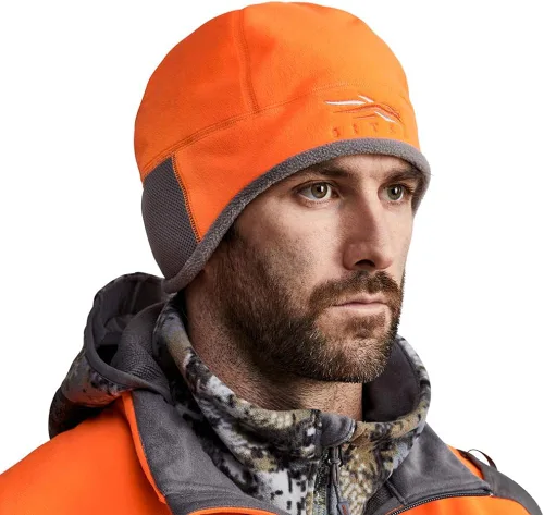 Miniatura 4 de SITKA Gear Stratus Windstopper - Gorro de caza de forro polar aislado para hombre talla única