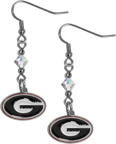 Miniatura 24 de Siskiyou Sports Pendientes colgantes de cristal de la NCAA
