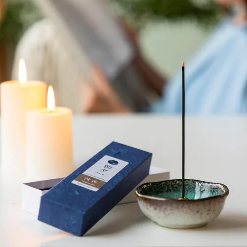 Miniatura 6 de Asayu Japan Varillas de incienso natural de madera de agar, tamaño de muestra de incienso japonés para relajación nocturna, yoga, meditación.