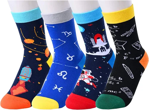 Miniatura 2 de HAPPYPOP Regalos deportivos para niños Fútbol, béisbol, bicicleta, tiburón, regalos para niños, calcetines de animales del océano