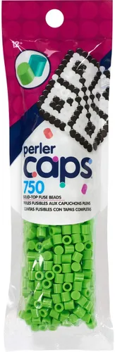 Miniatura 5 de Perler 80-16107 Solid-Top Cap Perler Beads, Bronceado, 750 piezas