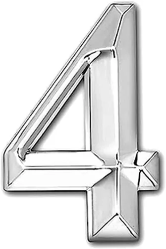 Miniatura 7 de Números de casa para puertas 3D, números de buzón de 3 pulgadas, números del 0 al 9, autoadhesivos, números de puerta de casa, dirección de calle