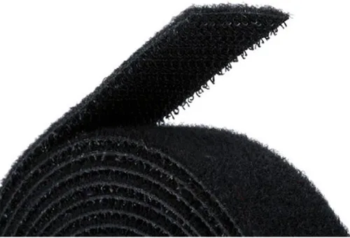 Miniatura 11 de Envisioned Rollo reutilizable de cierre de gancho y bucle de agarre fuerte con terciopelo de microfibra suave al tacto 1" x 16