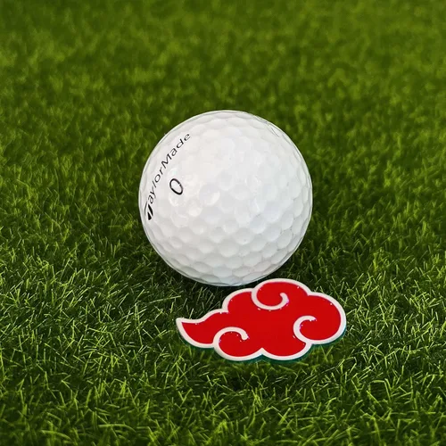 Miniatura 3 de Play and Repeat Meme Anime - Marcador de pelota de golf con clip magnético para sombrero, divertido regalo de golf para hombres, niños, accesorios