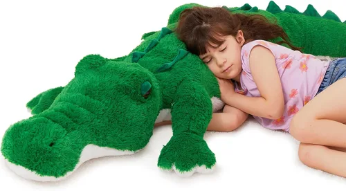 Miniatura 12 de MorisMos Peluche de tiburón gigante de 39 pulgadas, almohada grande de peluche de tiburón para niños, novia, color azul Tiburón azul 39