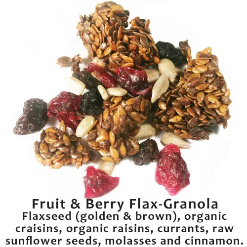 Miniatura 2 de Granola de lino de Columbia County, 12 oz.