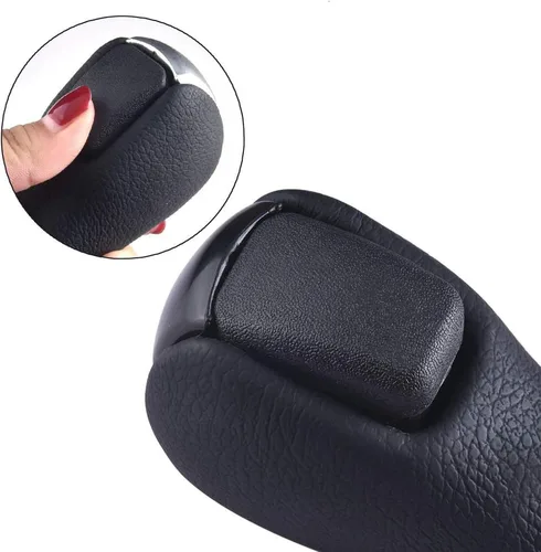 Miniatura 4 de Pomo de palanca de cambios de cuero automático para BMW E36 (1997-1999) E38 E39 E46 Z4 Z3 E53 X5 X3 E60 (negro)