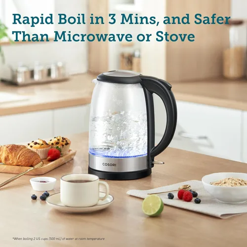Miniatura 7 de COSORI Air Fryer Pro LE - Freidora de aire de 5 cuartos de galón, comidas rápidas y fáciles, hasta 450 ℉, silenciosa, 85% y hervidor eléctrico, olla