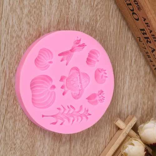 Miniatura 8 de Molde de pastel Molde de calabaza de silicona para panadería Cocina Tienda de postres