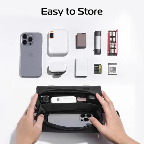 Miniatura 4 de ULANZI PK-04 Bolsa de transporte para DJI Osmo Pocket 3, estuche de almacenamiento portátil, protector para DJI Osmo Pocket 3 Creator Combo