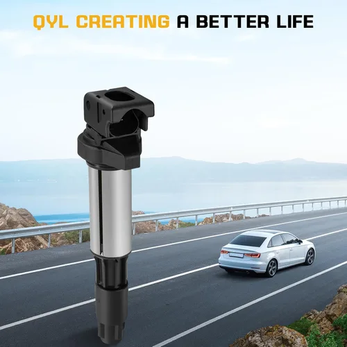 Miniatura 7 de QYL Paquete de 6 bobinas de encendido compatibles con BMW 120I 320I 325CI 325XI 325I 330I 330XI 530I 545I 550I 645CI 745I 745LI X5 Z4 760LI M3 Z3