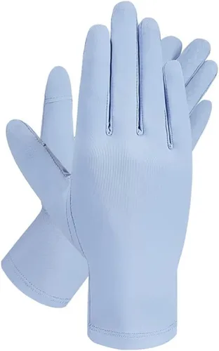 Guantes de entrenamiento de verano para hombre con pantalla táctil, protección solar UV UPF 50+, guantes de fitness para conducir, pesca, ciclismo,