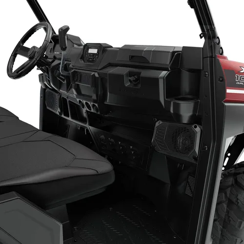 Miniatura 4 de Polaris Bluetooth, control de Apple, estéreo para tablero AM/FM y 2 altavoces de 5.25 x 5.25 por MB Quart - 2882750