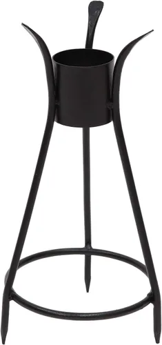 Miniatura 7 de Achla Designs GBS-14 Trestle II Gazing Globe - Soporte de bola de 13 1/2 pulgadas de alto, color negro