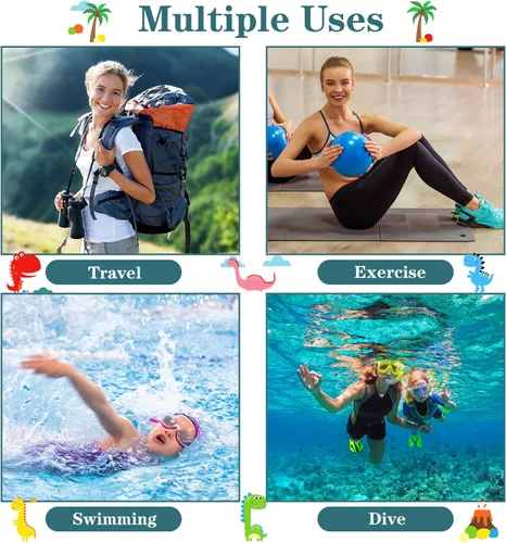 Miniatura 6 de Shappy Paquete de 2 bolsas grandes de viaje para lavandería, bolsa grande para ropa sucia impermeable para maleta, traje de baño, playa, gimnasio