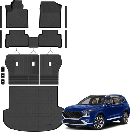 Miniatura 19 de Alfombrillas de piso para Lexus RX 2010-2015 mejoradas para todo tipo de clima, revestimientos de suelo TPE aptos para Lexus RX350/RX450h 1ª y 2ª