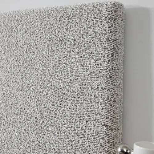 Miniatura 4 de DormCo Villa Classic - Cabecero universitario con patas, color gris y crema Gris + Crema