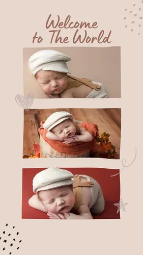 Miniatura 7 de Conjunto de accesorios de fotografía para recién nacido, traje de bebé recién nacido, overol, disfraz para niño con gorra de 0 a 1 mes Beige