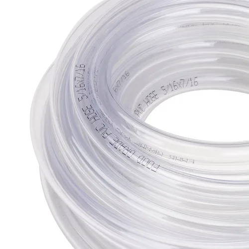 Miniatura 3 de Tubo de vinilo transparente - Tubo de PVC de 1/2" ID 5/8" OD, manguera de plástico flexible de grado alimenticio para elaboración casera de cerveza