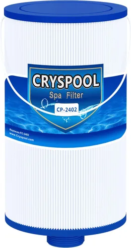 Cryspool® Filtro 2402 compatible con Watkins 303279, FC-2402, filtro de flujo libre y Lifesmart para bañera de hidromasaje, cartucho de filtro de