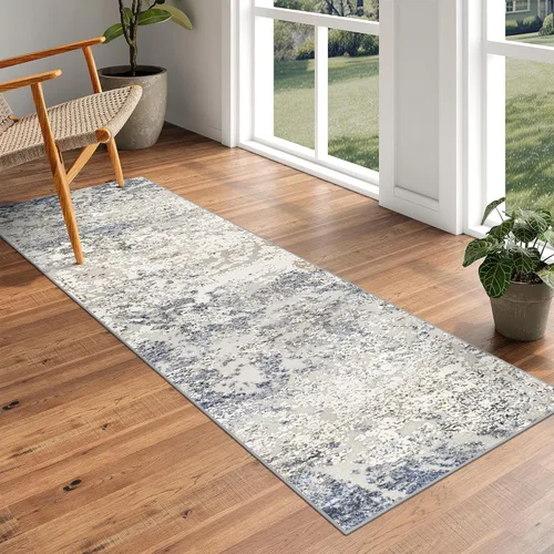 Miniatura 34 de Art&Tuft Alfombra de Pasillo 2x10 - Alfombras de Pasillo Lavables, Alfombra de Pasillo Antideslizante para Pasillo, Textura de Rayas de Pelo Alto