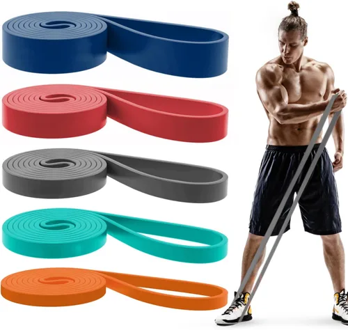 Miniatura 16 de Pull Up Bands, Resistance Bands Set, Exercise Workout Bands for Men & Women, Ideal for Body Stretching, Physical Therapy and Muscle Training