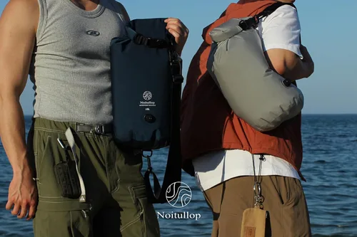 Miniatura 2 de Lavadora portátil con bolsa de lavado – Bolsa seca totalmente impermeable de 15 litros – Lavadora de nailon compacta ligera – Bolsa de lavandería