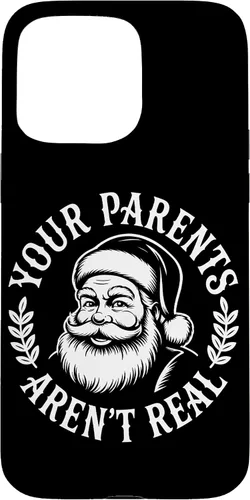 Miniatura 30 de Your Parents Aren’t Real Santa Humor Holiday Festive Cartoon Case for iPhone XR