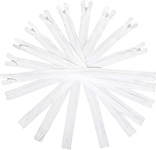 50 cremalleras largas de nailon invisibles para coser tú mismo, para coser en la espalda, cojín, accesorios de sastrería, herramienta de sastre