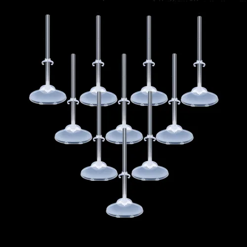 10 soportes de muñeca para figuras de acción, soporte de exhibición de muñeca, soporte de exhibición ideal para muñecas con clip de cintura