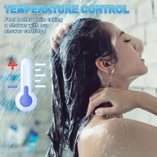 Miniatura 6 de Dreyoo 1 pieza de repuesto para cartucho de equilibrio de presión 974291, cartucho de bañera y ducha compatible con válvula de fundición profunda