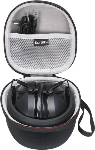 Miniatura 2 de LTGEM - Funda para Peltor Sport Tactical 100, 300 y 500, protector auditivo electrónico, bolsa de transporte protectora de almacenamiento duro