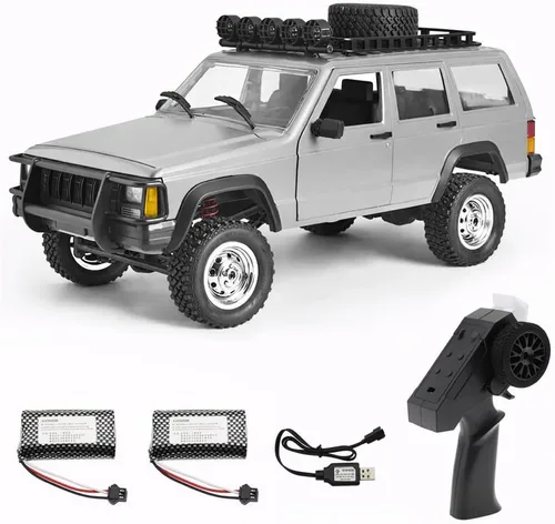GoolRC RC Rock Crawler, coche de control remoto a escala 1:12, camión RC todoterreno 4WD de 2.4Ghz, vehículo de escalada en todo terreno, regalos de