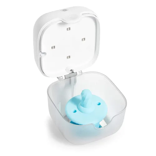 Miniatura 6 de Munchkin® Esterilizador UV portátil Plus con batería recargable, mini desinfectante de luz UV elimina el 99.99% de los gérmenes en 59 segundos