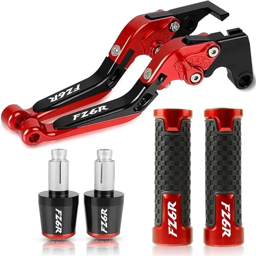 Miniatura 25 de Palancas de embrague de freno de motocicleta para manillar Yamaha FZ6R FZ 6R FZ-6R 2009 2010 2011 2012 2013 2014 2015 2016 2017 (Color : 1)