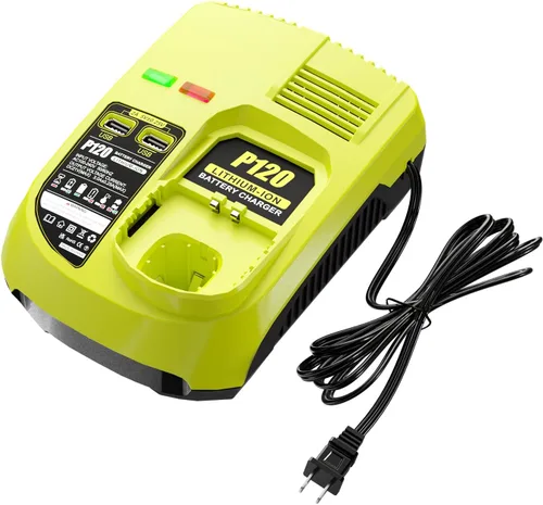 Miniatura 6 de DSANKE P120 - Cargador de batería de repuesto para cargador Ryobi ONE+ P117 P118 P119 NiCd NiMh de iones de litio P100 P101 P102 P103 P105 P107 P108