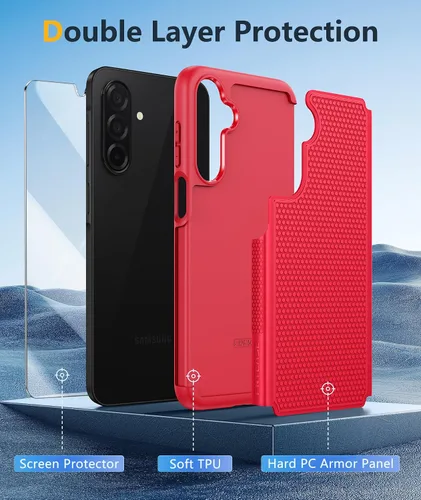 Miniatura 987 de FNTCASE Funda para iPhone 17 Pro: Fundas delgadas translúcidas de color azul claro compatibles con MagSafe, protección completa de la cámara